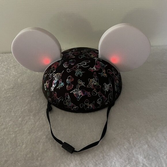 Mickey Mouse Ears Hat Glow With The Show Light Up Disney Parks World of Color - Picture 3 of 15